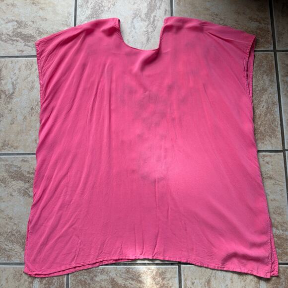 Embroidered Artesanias Mayte Top Jalapa Blouse Mexican Floral Tunic Shirt - Picture 6 of 10